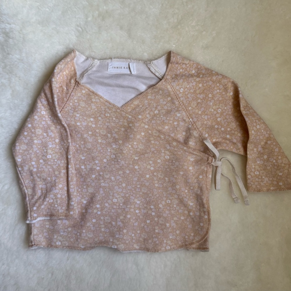 Jamie Kay Floral Wrap Baby Top
